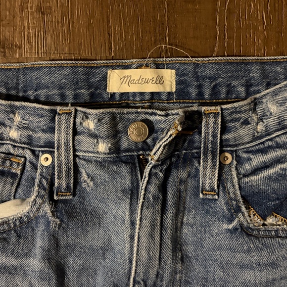 Madewell Light Blue Ankle Jeans Mom jeans - Picture 2 of 4